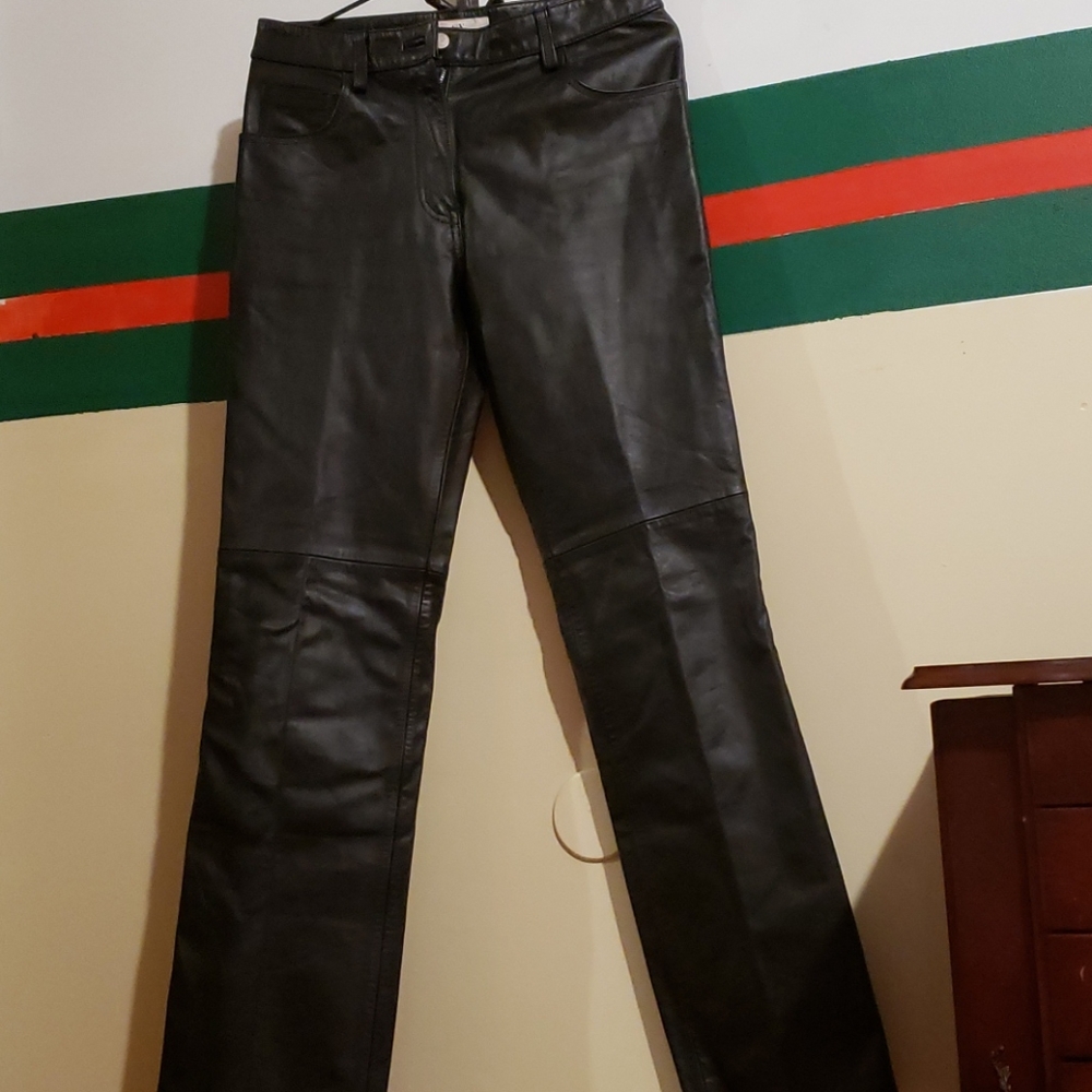 A/X leather pants